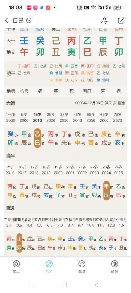 男命