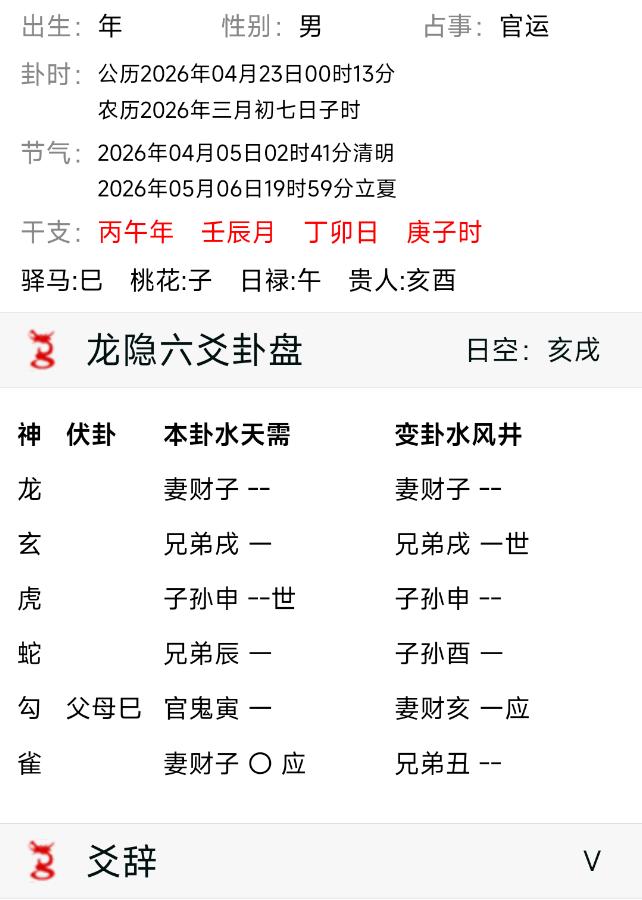 本人有当官的潜力吗