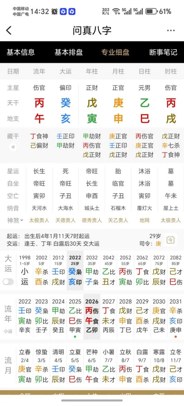 求教诸位命理师辨析格局：