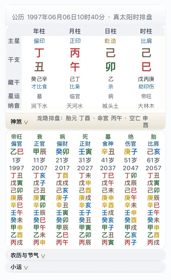 请师傅看看何时有婚