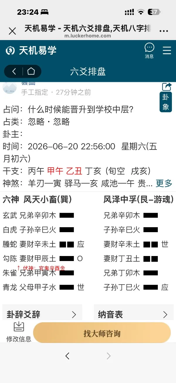 请大师看看何时能晋升单位中层？