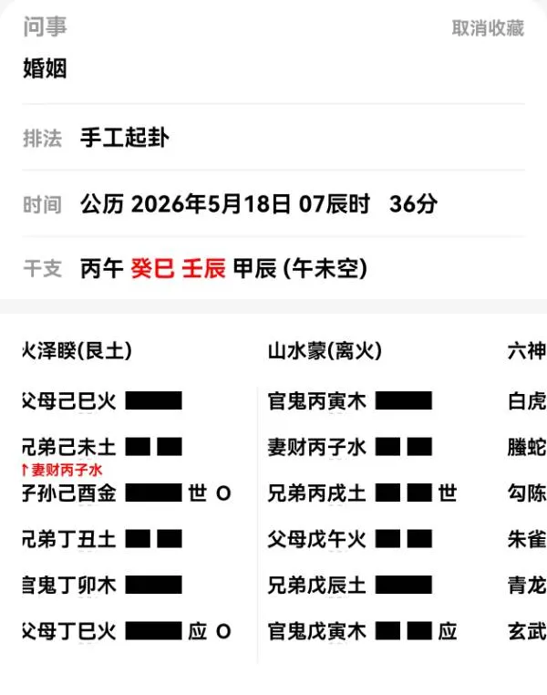 看看未来姻缘走向